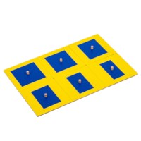 Geometric Insets: Blue & Yellow