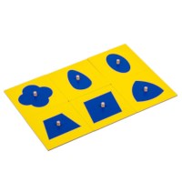 Geometric Insets: Blue & Yellow