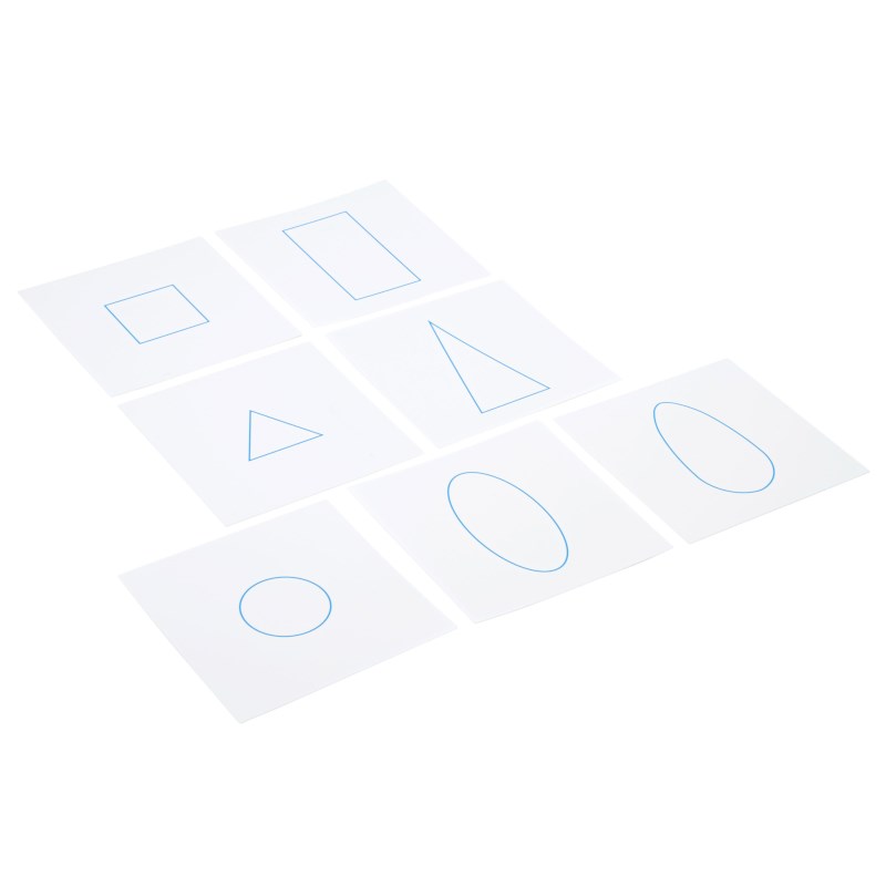 Geometric Cards: Thin Lines