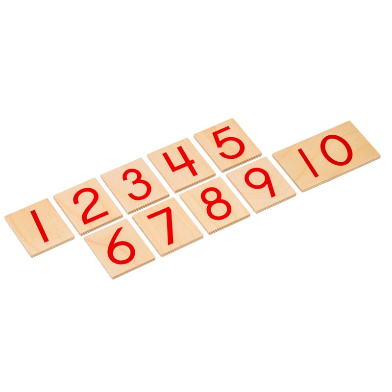 Printed Numerals 1-10: US Version