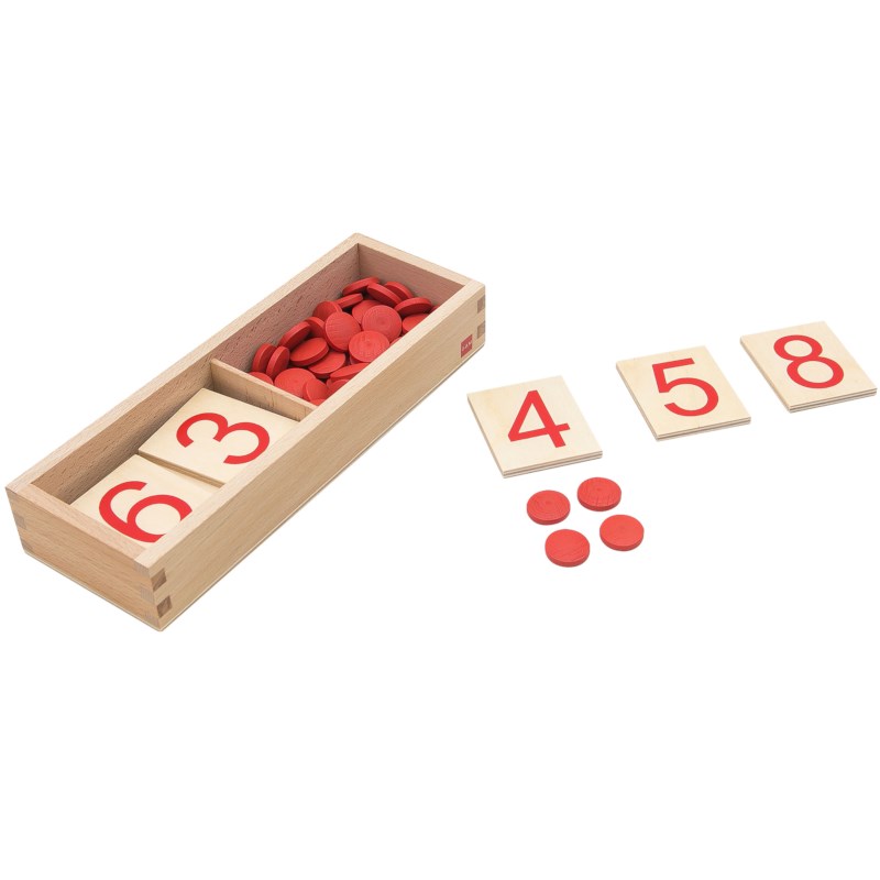 Cut-Out Numerals & Counters: European Version