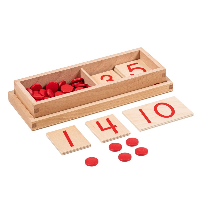 Cut-out Numerals And Counters: US version