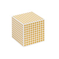 Wooden Cube Of 1 000