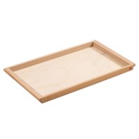 Wooden Tray With Handles: Large