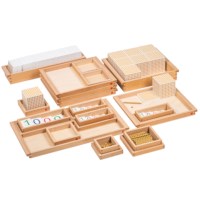 Golden Bead Material With Number Cards: Individual Beads - Nylon