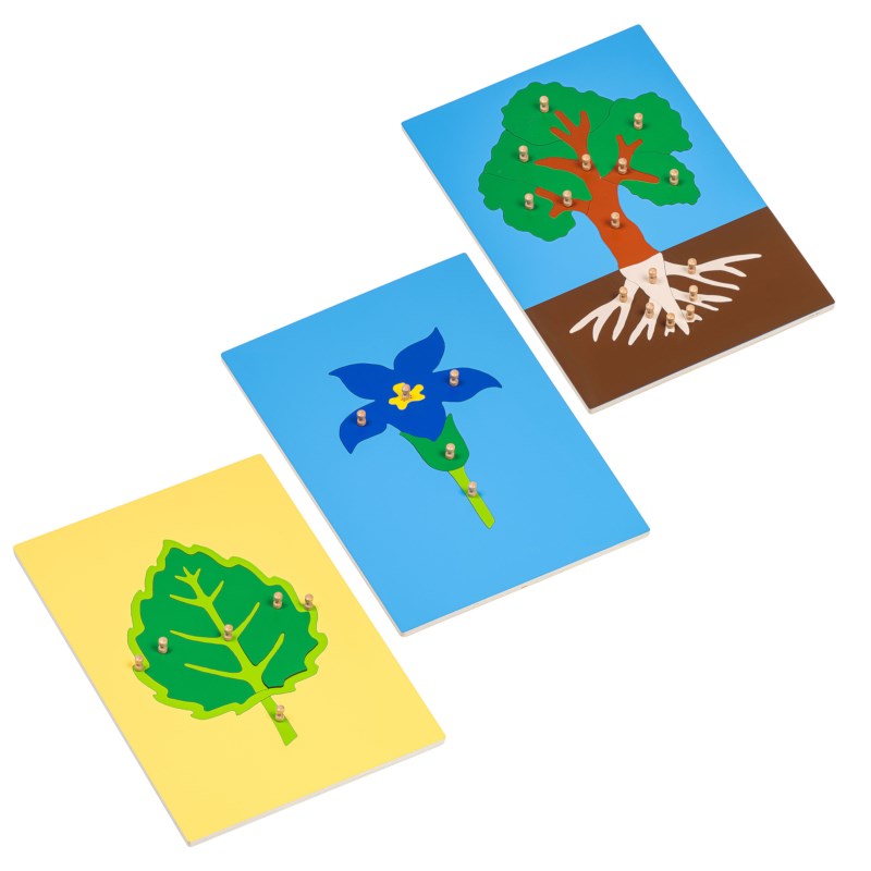 Tree, Leaf, Flower Puzzles
