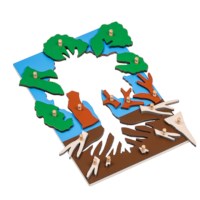 Tree, Leaf, Flower Puzzles