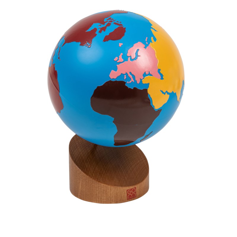 Globe Of The Continents: Gonzagarredi Colors