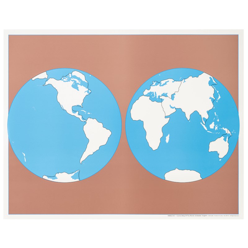 Control Map Of The World: Unlabeled