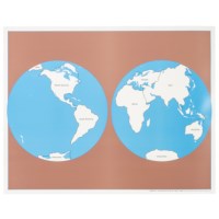 Control Map Of The World: Labeled