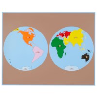 Puzzle Map: World Parts