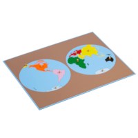 Puzzle Map: World Parts