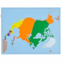 Puzzle Map: North America