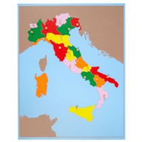 Puzzle Map: Italy
