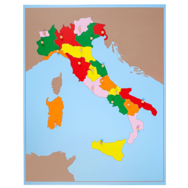 Puzzle Map: Italy