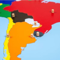 Puzzle Map: South America