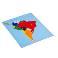 Puzzle Map: South America
