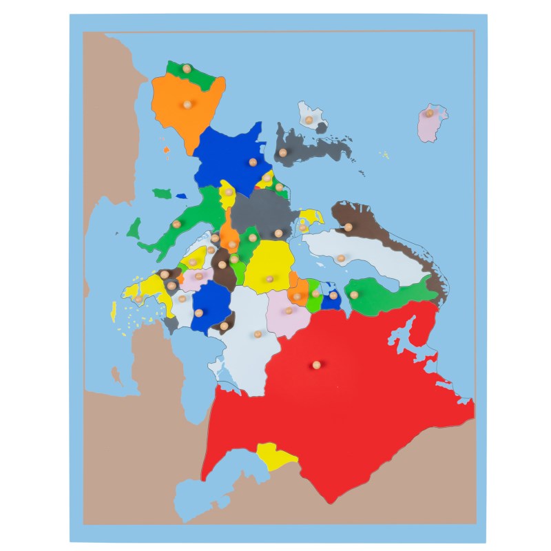Puzzle Map: Europe