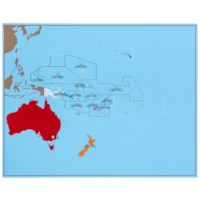 Puzzle Map: Oceania