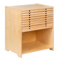 Geography Cabinet With 9 Drawers