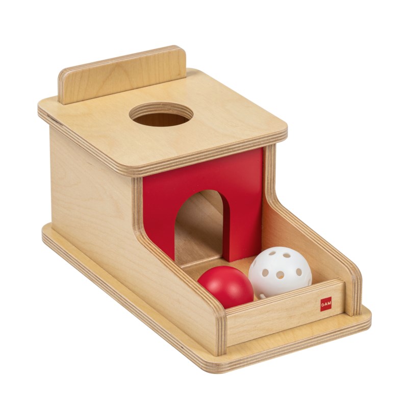 Object Permanence Box With Tray