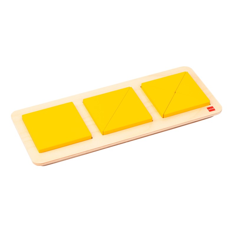 Squares And Triangles Inset Puzzle