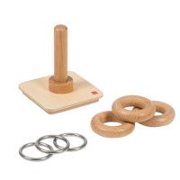 Rings On Vertical Dowel