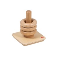 Rings On Vertical Dowel