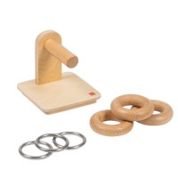 Rings On Horizontal Dowel