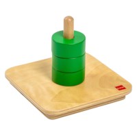 Discs On Vertical Dowel