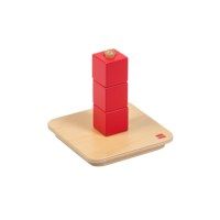 Cubes On Vertical Dowel