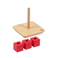 Cubes On Vertical Dowel