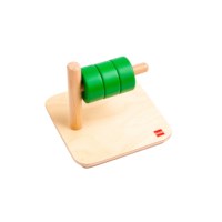Discs On Horizontal Dowel