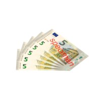 Euro banknotes 5 euro