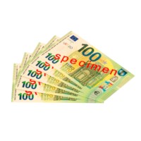 Euro banknotes 100 euro