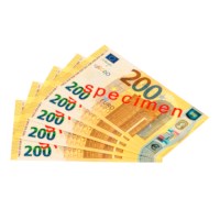 Euro banknotes 200 euro
