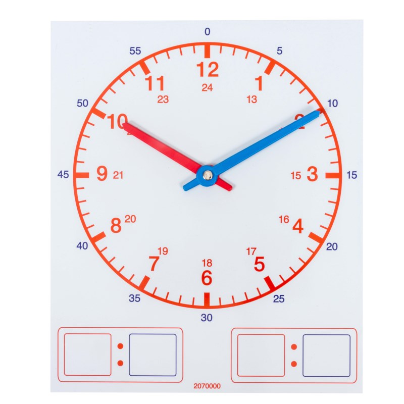 Clock magnetic teacher