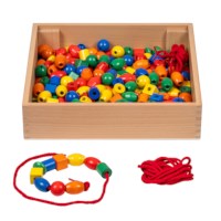 Giant bead lacing | Educo | Play set | RIJGWERK.