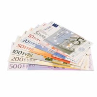 Euro banknotes | Assorted set | 130 pieces
