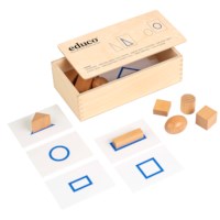 Tactile material - geometric shapes