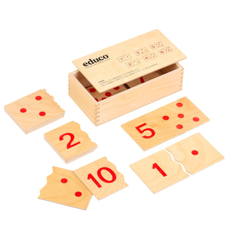 Number puzzle 1-10
