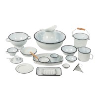Enamel Colander: Large