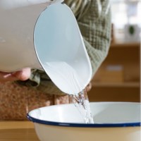 Enamel Water Pitcher
