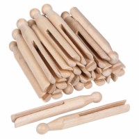 Wooden Clothes Pegs (25)