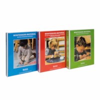 3 Montessori Materials Books (German version)