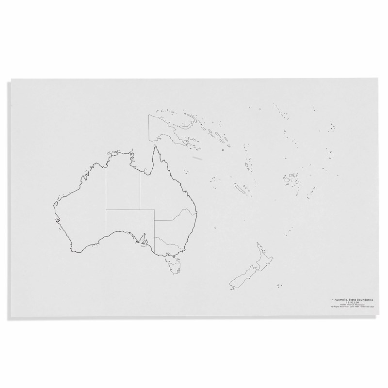 Australia: State Boundaries (50)