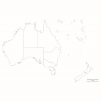 Australia: State Boundaries (50)
