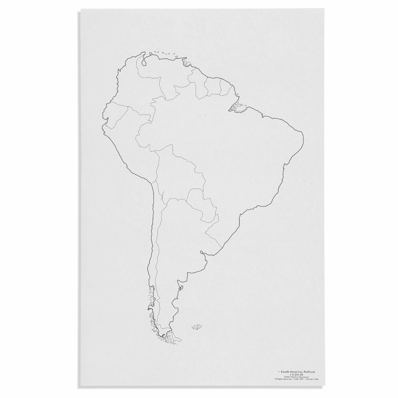 South America: Political (50)