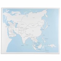 Asia Control Map: Labeled