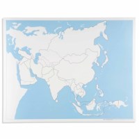 Asia Control Map: Unlabeled